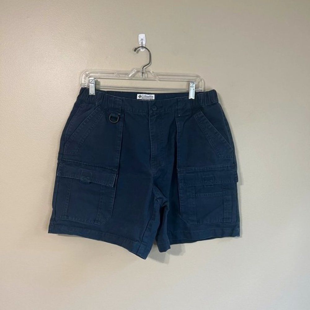 ‎Columbia men's medium navy shorts